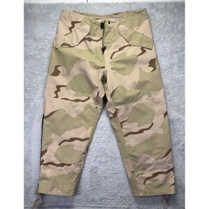 Men's Trousers Cold Weather Pants Gore-Seam Army Desert Camo 39‎ X 30